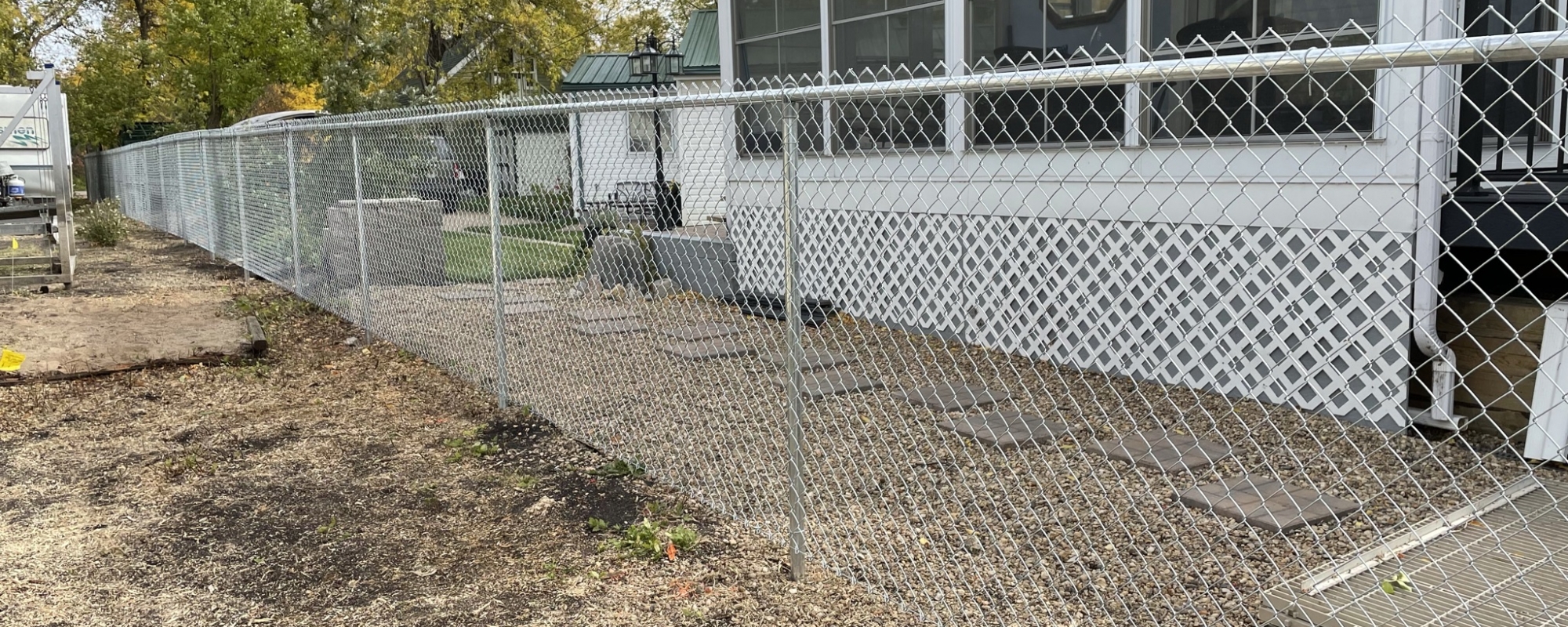 Residential Chain link Fencing Throughout Saskatchewan 